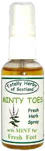  natural herbal Foot Spray for
 refreshing sore feet and toes 