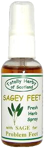  natural herbal Foot Spray for
 refreshing sore feet and toes 