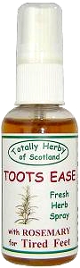  natural herbal Foot Spray for
 refreshing sore feet and toes 